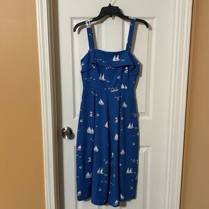 ModCloth vintage look nautical romper